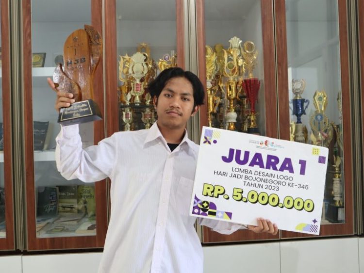 Ini Dia Desainer Logo Hari Jadi Bojonegoro (HJB) Ke-346, Mahasiswa FKIP Unugiri