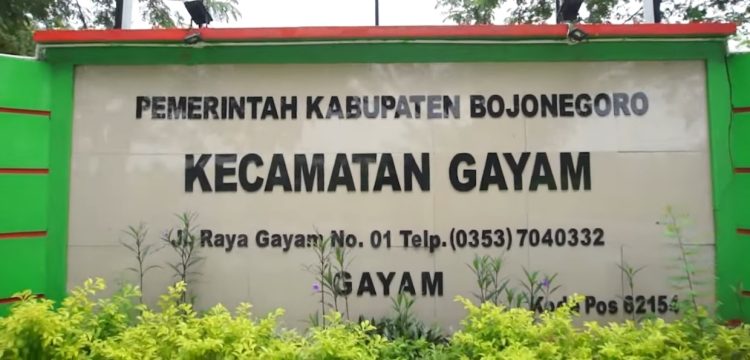 Gayam Bojonegoro, Sebuah Wilayah di Kota Ledre yang Dikenal sebagai Kawasan Minyak