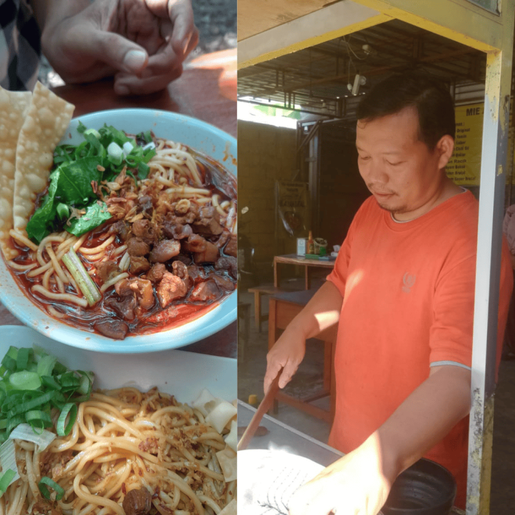 Menyantap Mie Ayam “Terenak” Rahayu, Pilihan Menunya Paling Banyak di Bojonegoro   