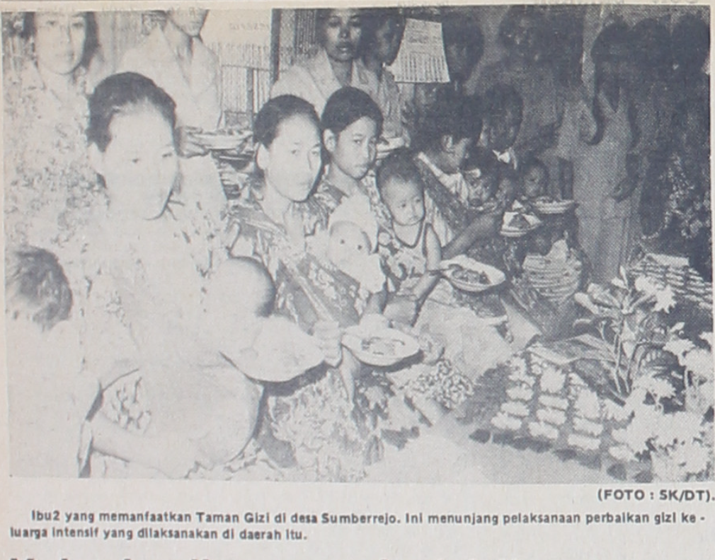 ARSIP KORAN 1980: Bojonegoro Punya 485 Taman Gizi