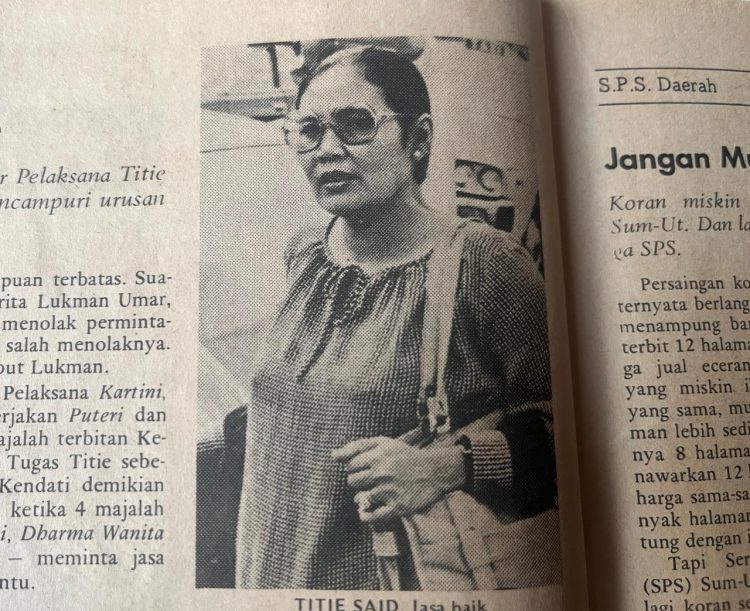 Mengenal Sosok Titie Said, Jurnalis dan Novelis asal Bojonegoro yang 2 Periode Pernah Jadi Ketua LSF